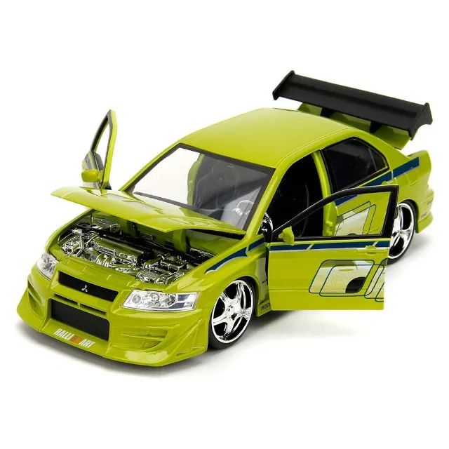 MINIATURA DE CARRO JADA FAST & FURIOUS - BRIAN'S MITSUBISHI LANCER EVOLUTION VII - ESCALA  - Foto 2