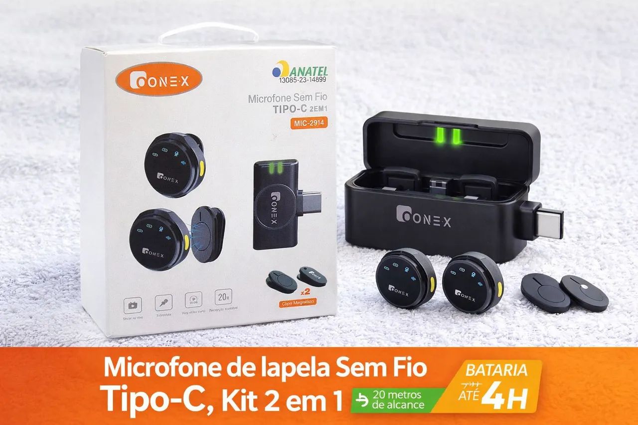 Microfone sem Fio  - Foto 4