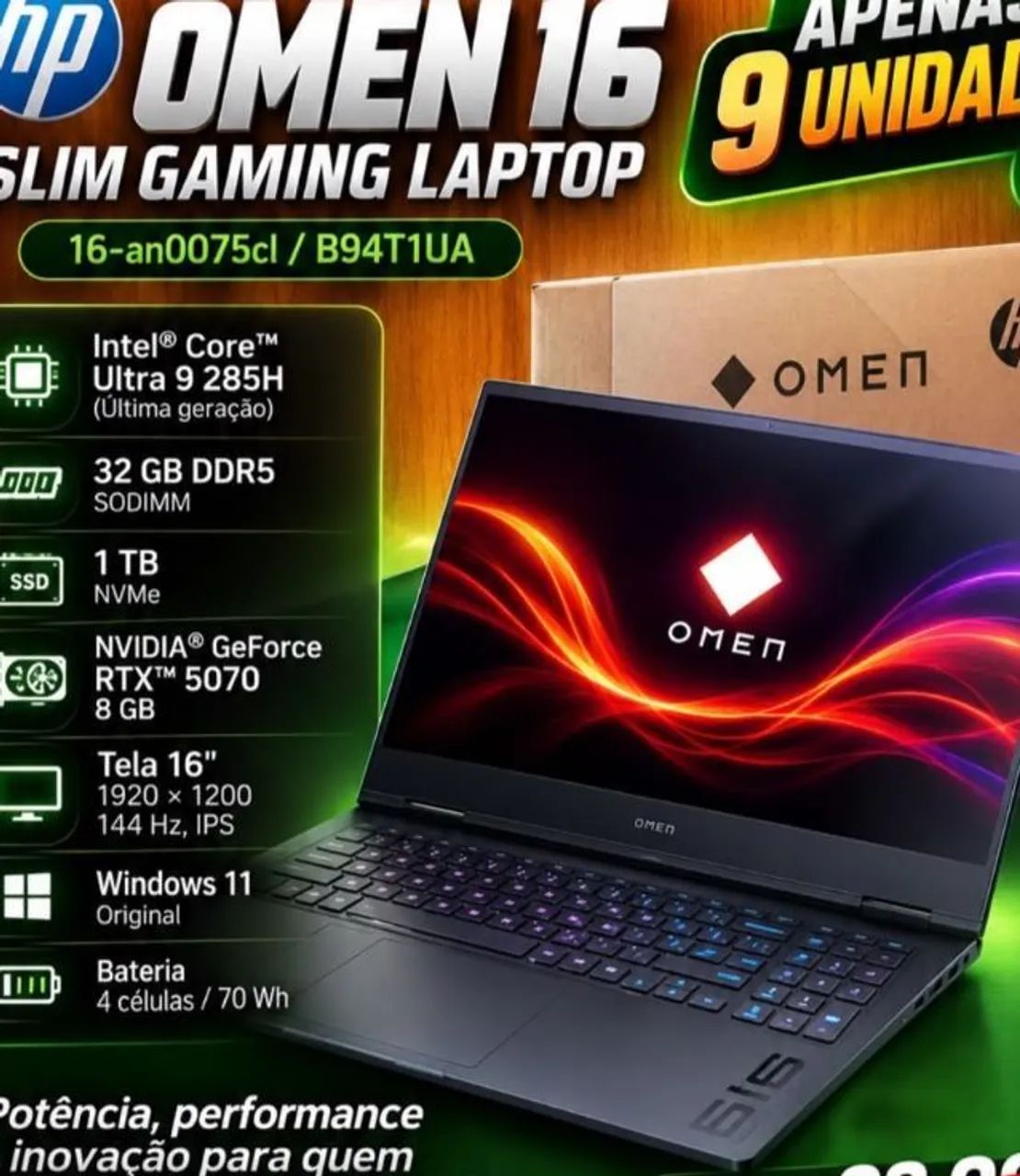 Omen 16 Slim Gaming Laptop