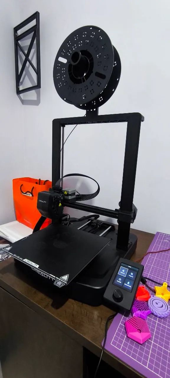 Impressora 3D ender 3v3 SE com upgrade