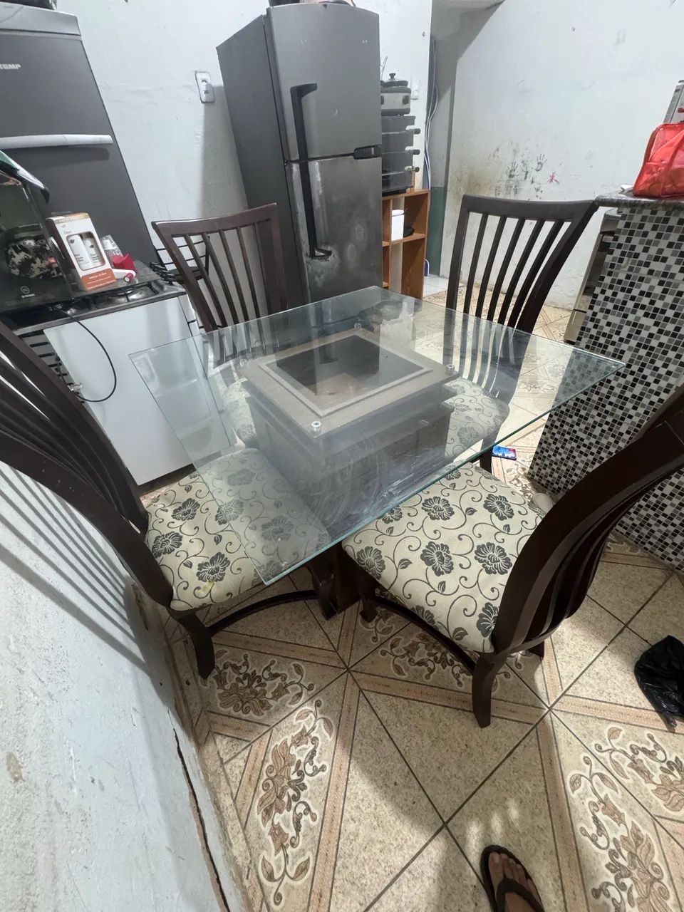Conjunto de mesa leiam o anúncio  - Foto 3