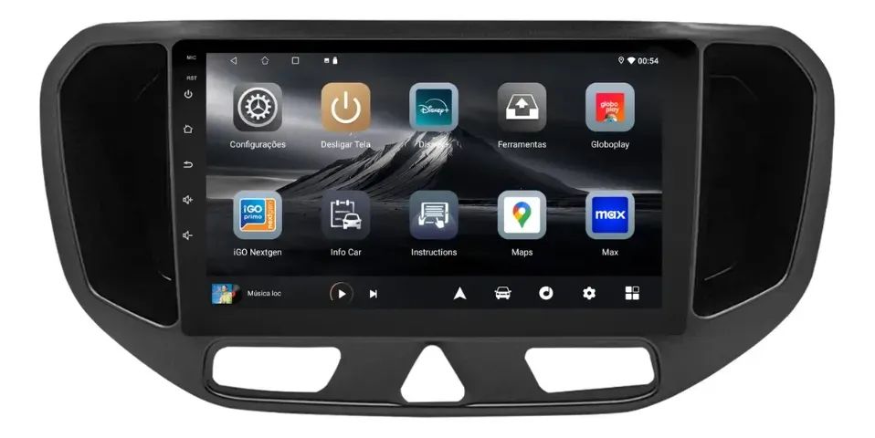 Central Multimídia Android 9 Pol. Carplay e Aandroid Auto p/ Spin 2012 a 2018 - Foto 3