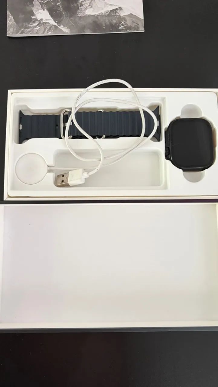 Smartwatch série 12 - Igual Apple Watch Ultra