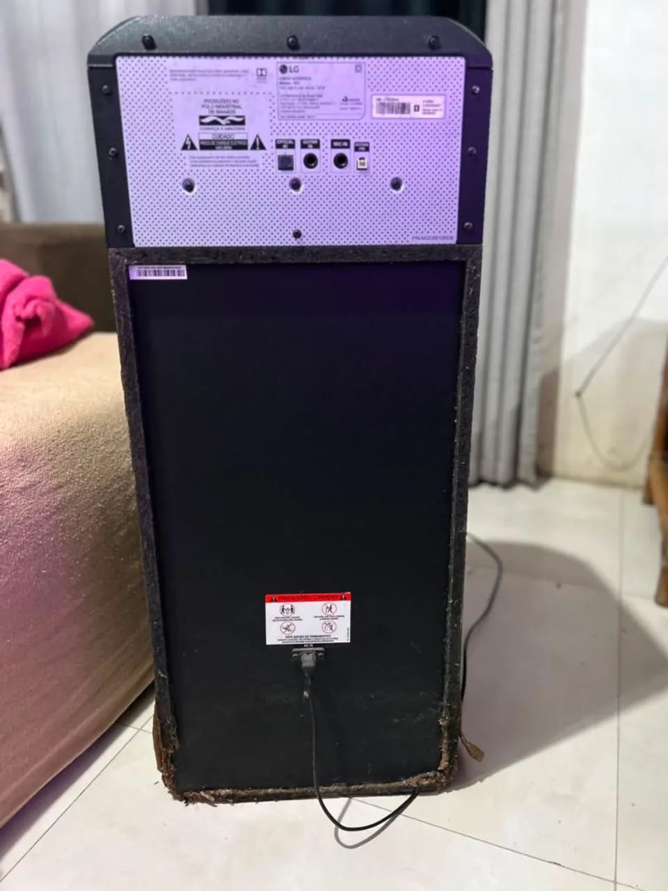 VENDO CAIXA DE SOM LG XBOOM  - Foto 3