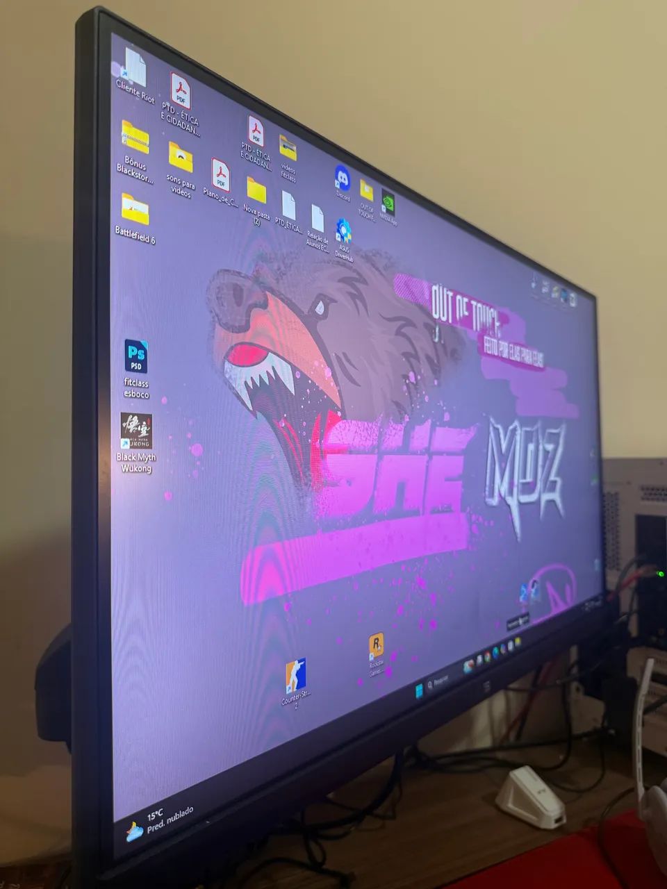 Monitor asus Tuf gaming 240hz 27 polegadas  - Foto 5