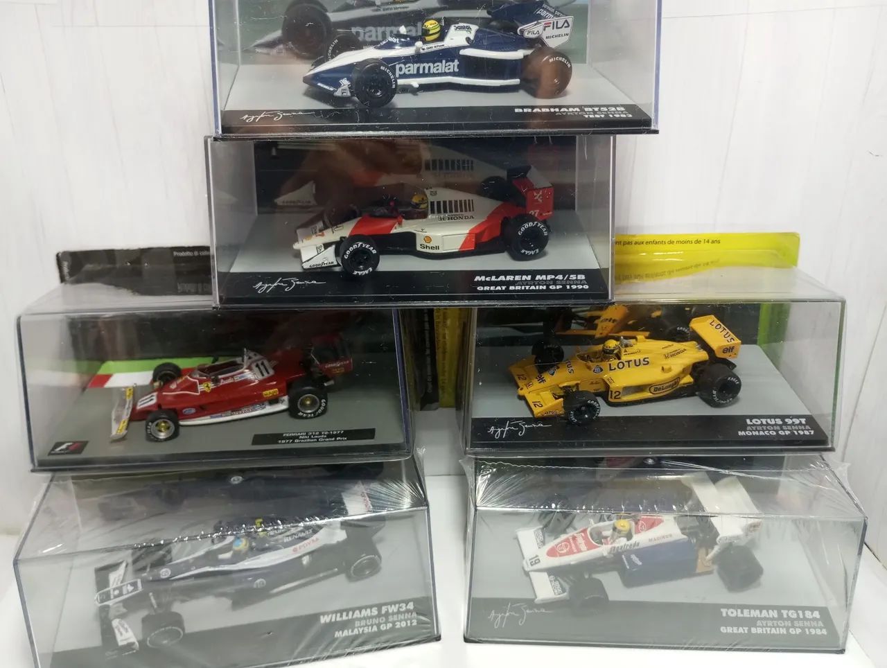 6 Carrinhos Formula 1 - Ayrton Senna  - Foto 3