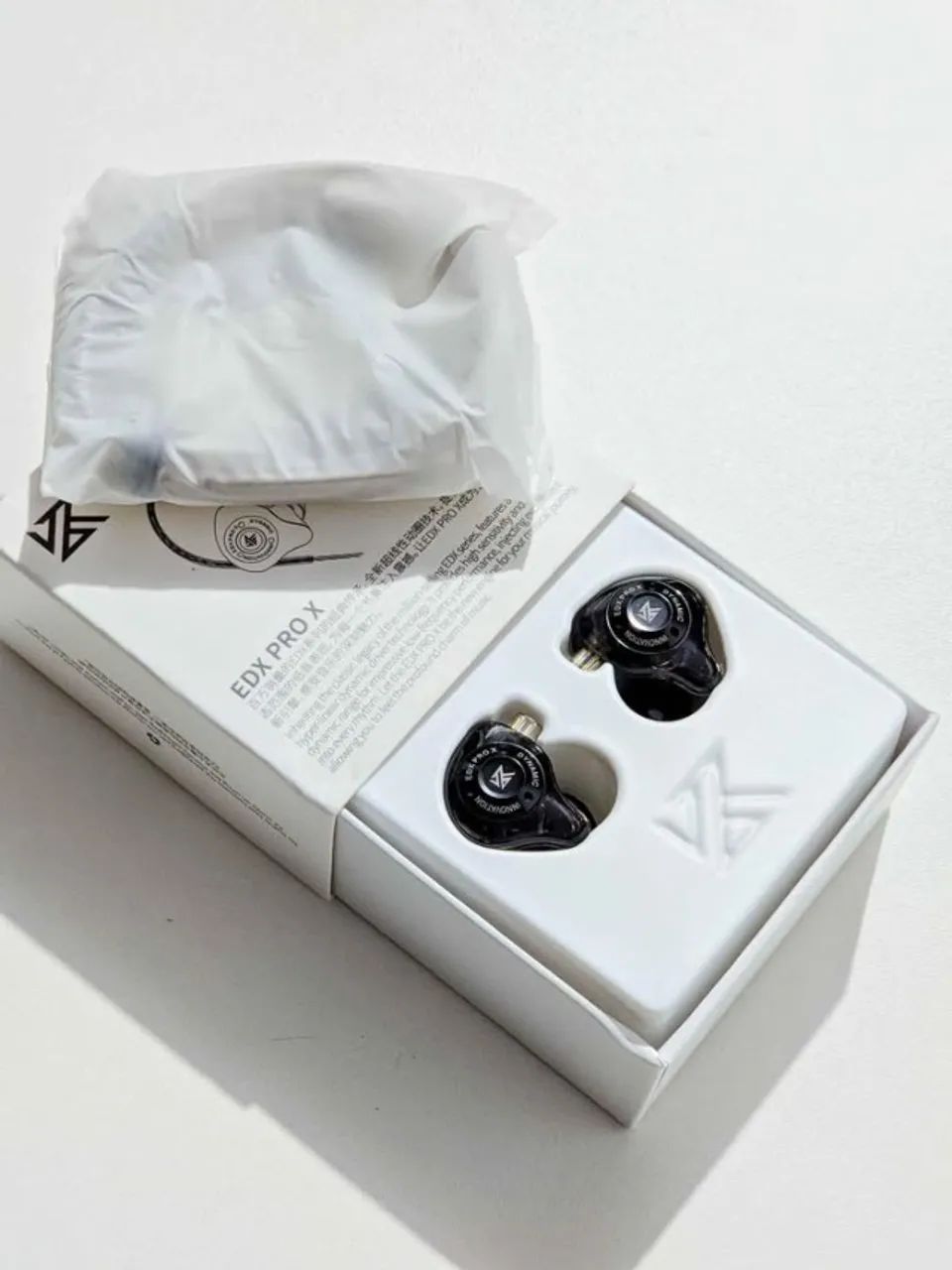 Fone KZ EDX Pro Clear - Com Microfone ou Sem.