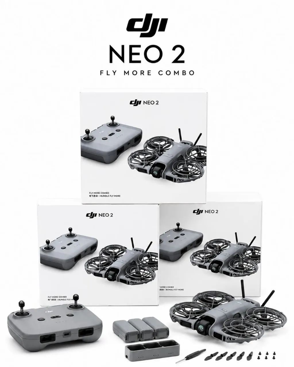 DJI NEO 2 combo fly more NOVO e LACRADO  - Foto 2