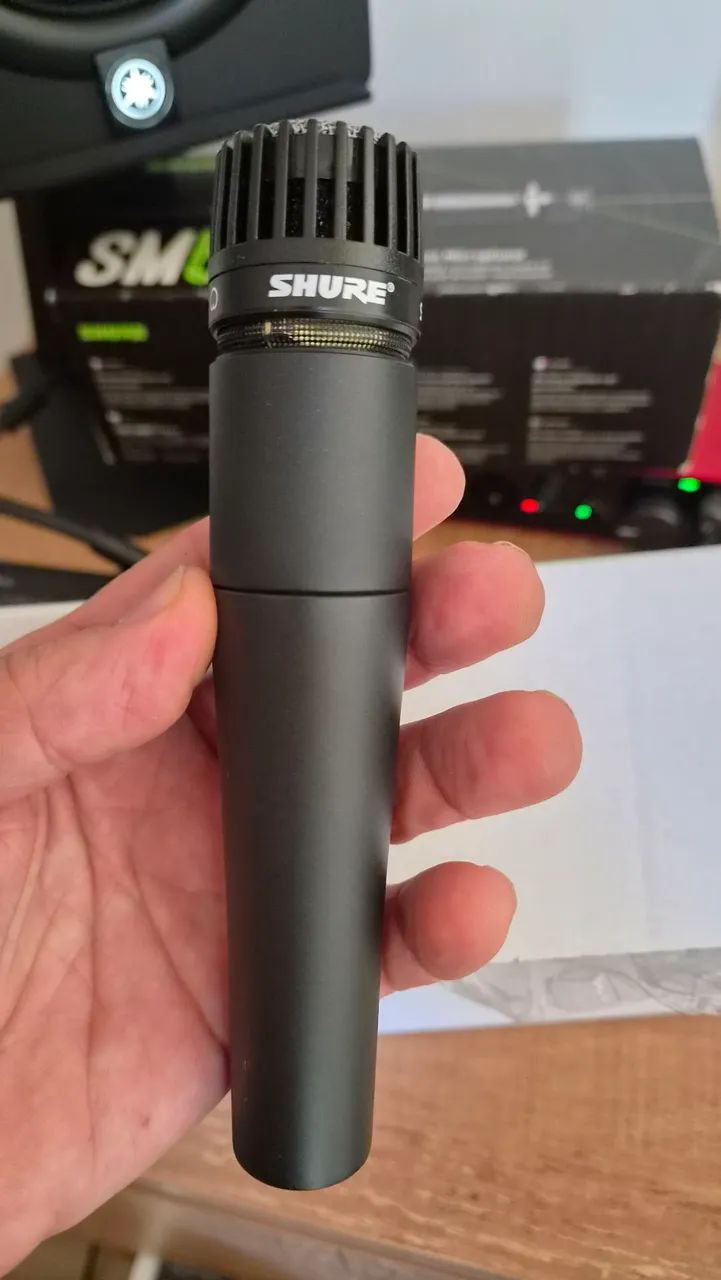 Microfone Shure SM 57   - Foto 3