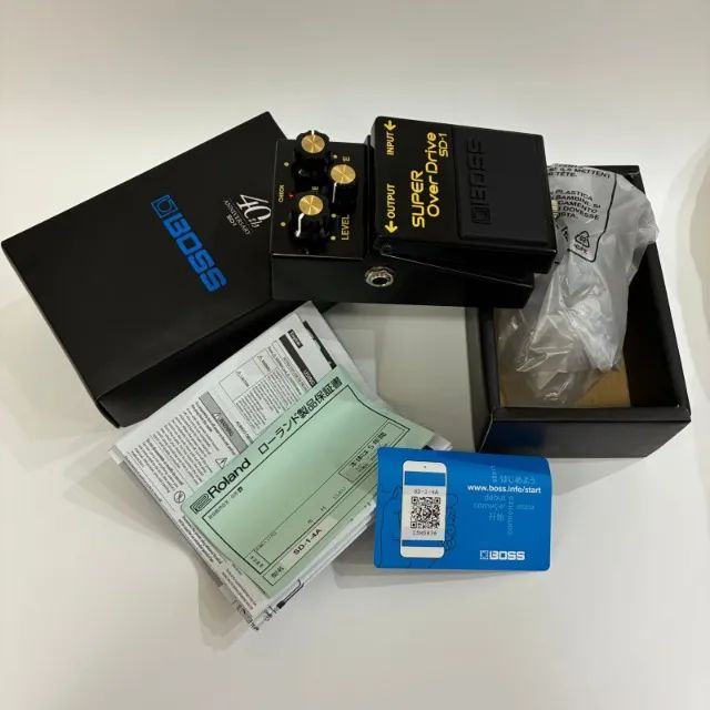 Pedal Boss SD-1 4A Super Overdrive (40th Anniversary