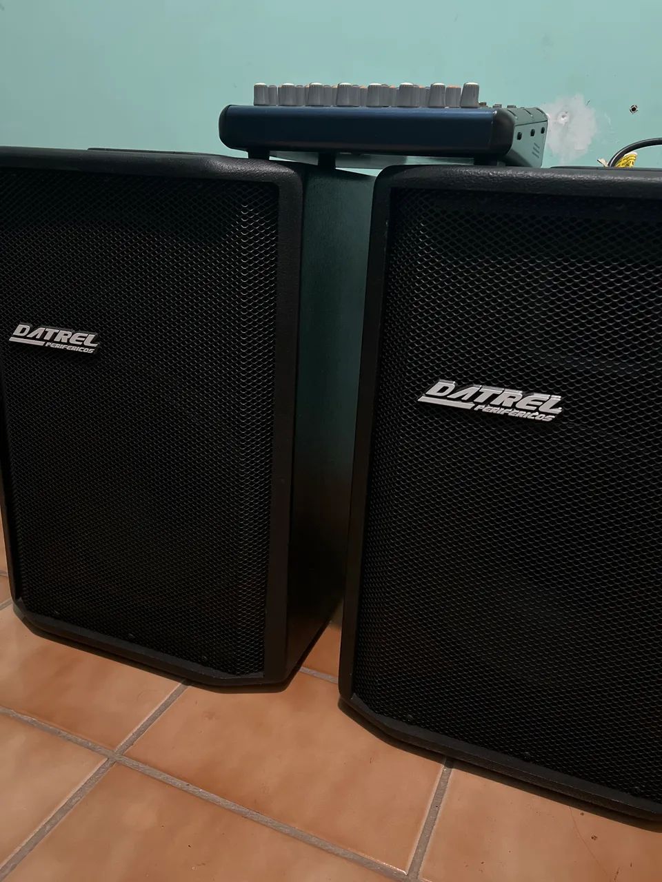 Kit Mesa de som + Caixas  - Foto 5