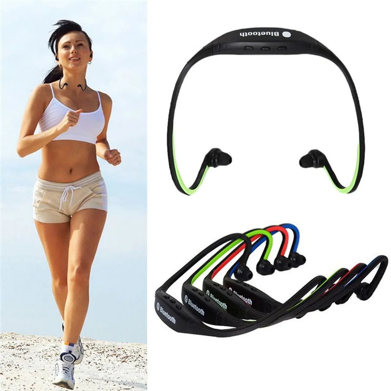 Fone de Ouvido Bluetooth headphone esportivo sem fio - Foto 4