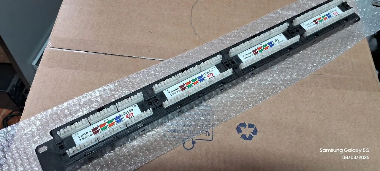 Patch Panel 24p CAT 5E Furukawa 445600763573053443