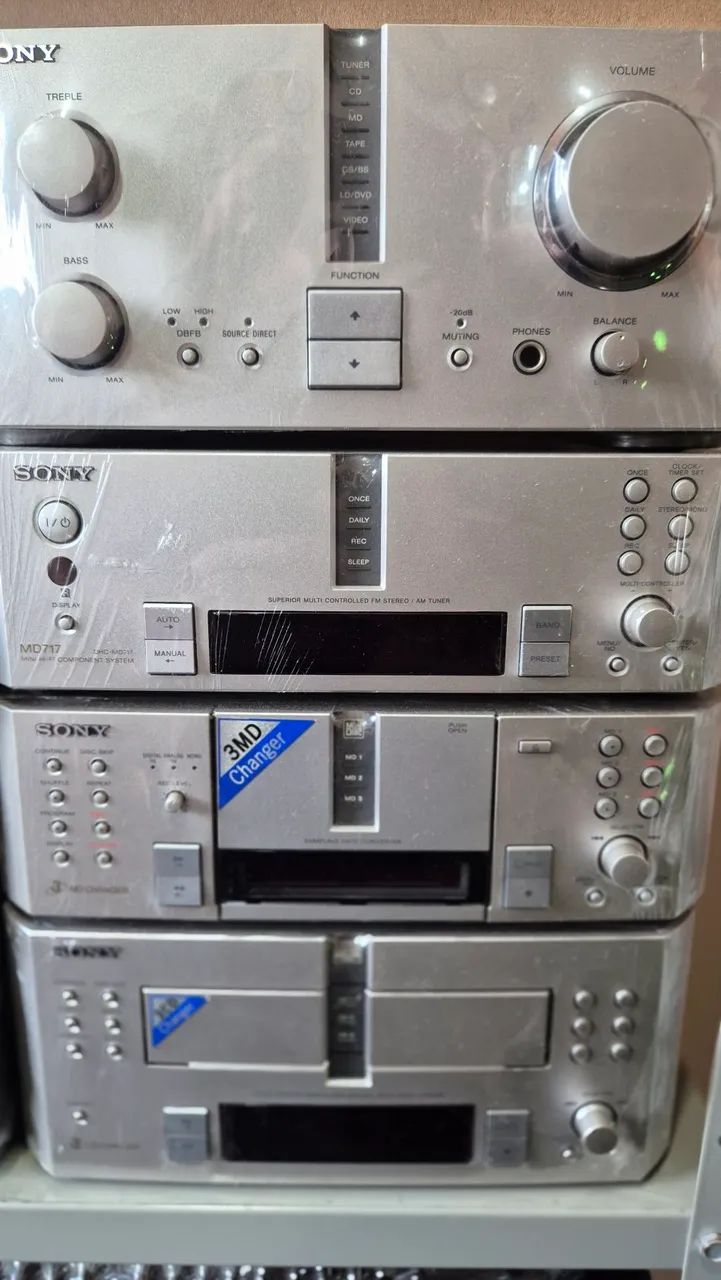ラジオ・コンポ SONY MD717 Sony MD717 Made in Japan - Aparelhos de Som - Jardim Nova Yorque