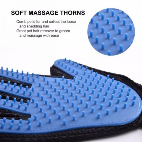 Luva Tira Pelos Para Caes E Gatos True Touch Pronta Entrega - Foto 2