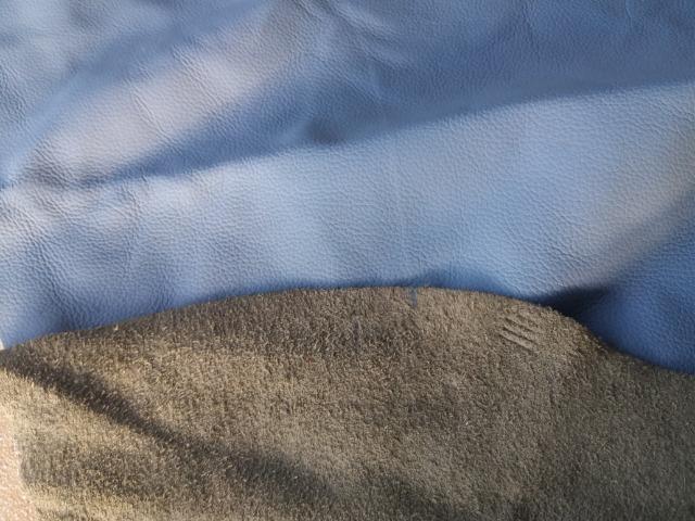 Torrooooo Couro legítimo vermelho e azul - Foto 7