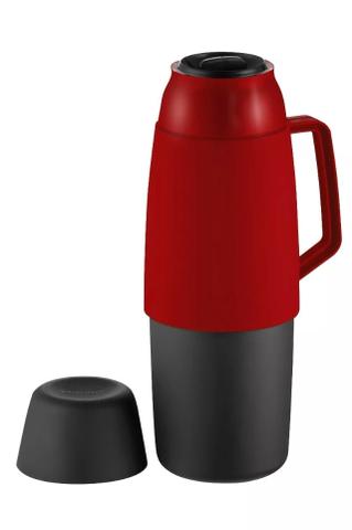 Garrafa Térmica Soprano Lótus - 1Litro ? Cores: Azul/Vermelho/Preta - Foto 5