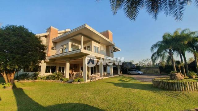 Casa com 4 dormitórios à venda, 506 m² por r$ 2.300.000,00 - lomba grande - novo hamburgo/ - Foto 2
