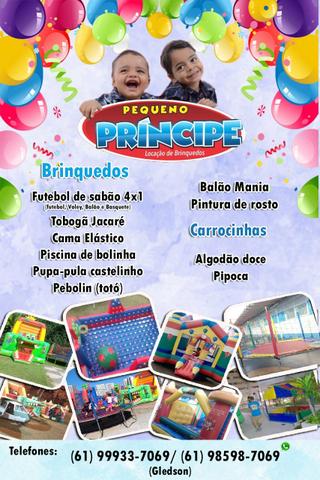 Aluguel de brinquedos infláveis