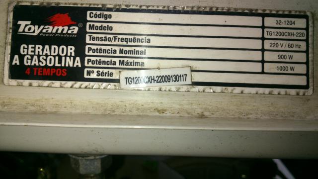 Gerador Toyama a gasolina 4 tempos - Foto 3