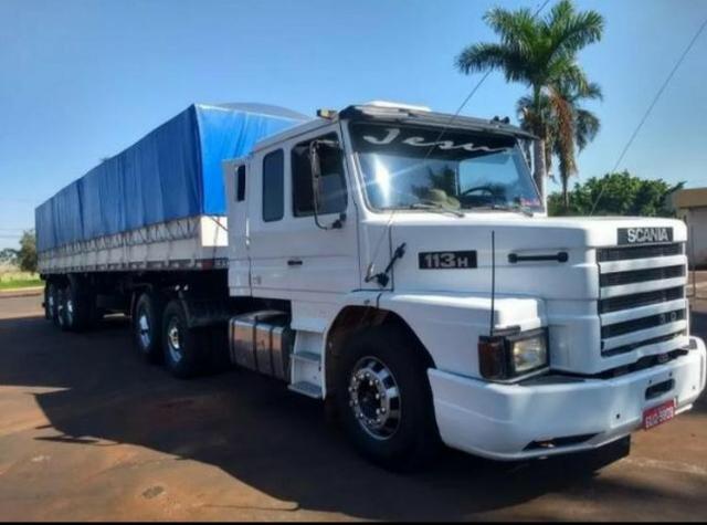Scania 113 1995 360 + Carreta Graneleira
