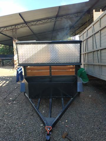 Carretinha reboque para cavalo - Foto 4