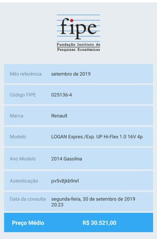 Renault Logan 1.0 16v 2014/2014 confortável e economico abaixo da FIPE - Foto 7