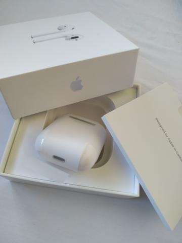 Airpods 2a geração NUNCA USADOS NF Outt/19 - Foto 3