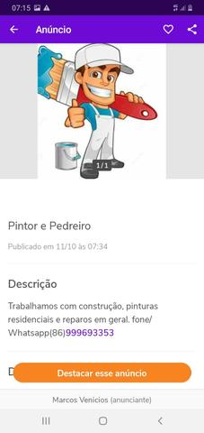 Pintor e Pedreiro - Foto 2