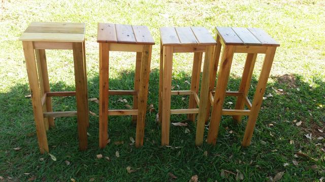 Bancos de balcão de Pallet - Foto 2
