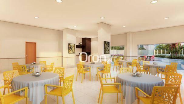 Apartamento com 3 dormitórios à venda, 87 m² por R$ 405.000,00 - Setor Pedro Ludovico - Go - Foto 14