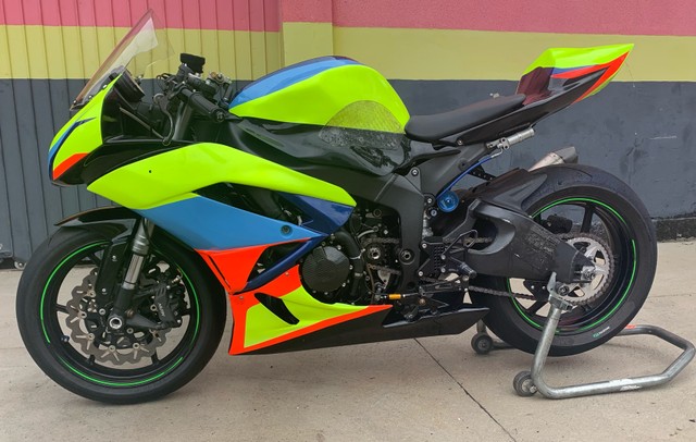 KAWASAKI ZX6 R 2013 PISTA