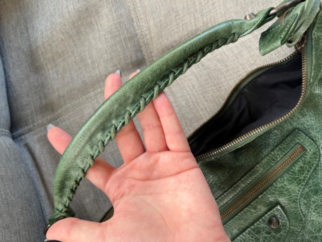 balenciaga zipper bolsa