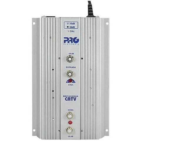 Amplificador Potência Proeletronic Pqap 7500 50db P/ Sistema Multi usuario (Condominios)