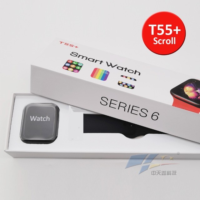 T55+ Smartwatch Black Series 6 - Buy In Trend
