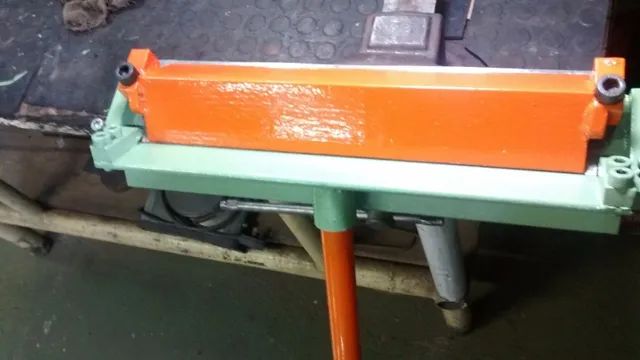 Viradeira,  Dobradeira Manual de chapas