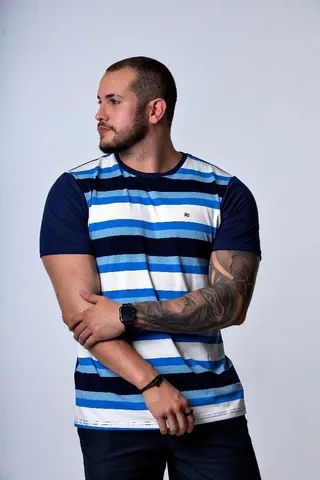 Camisa Listrada Masculina 