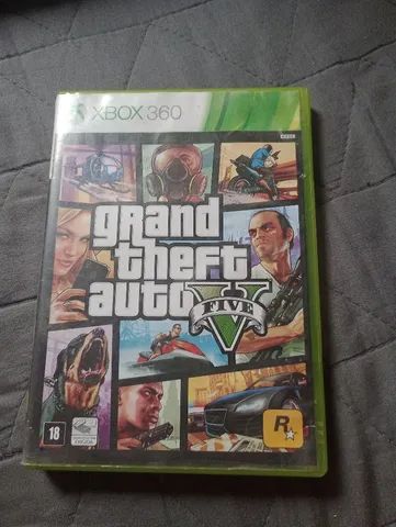 Jogos xbox 360 originais GTA V GTA 5 com mapa! ZERO! (entrego DF