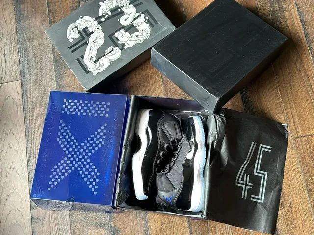 Air Jordan 11 Retro Space Jam Calcados Parque Sao Bento Sorocaba 1260140630 OLX