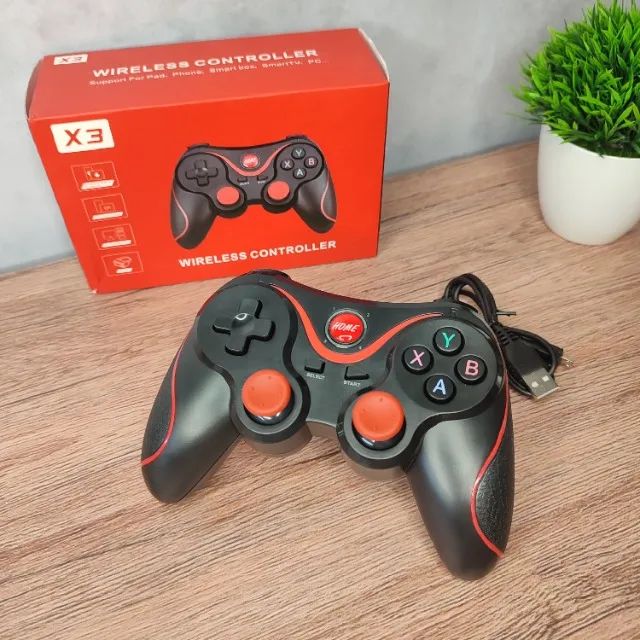 Controle X3 gamepad sem fio Bluetooth diretamente conectado ao