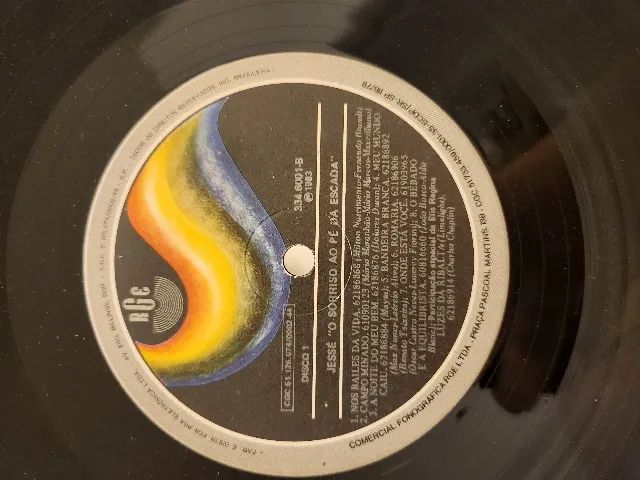 Jessé - Vinil - O Sorriso ao pé da escada  - 2 LPs - 1983 - usado e bem conservado  - Foto 2