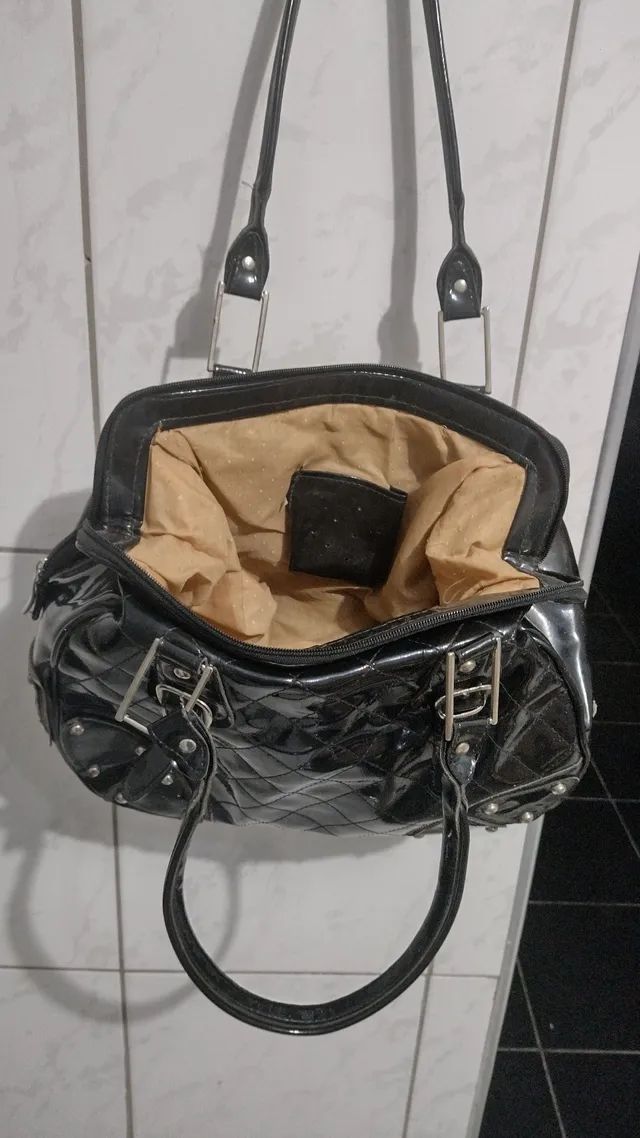 Duas Bolsa preta usada - R$5,00 cada - Foto 2