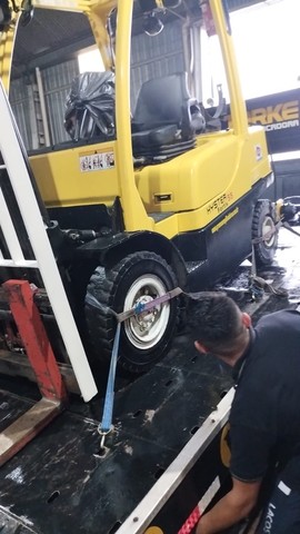 Empilhadeira Hyster H55FT TORRE 6,5m 2014 - Foto 2