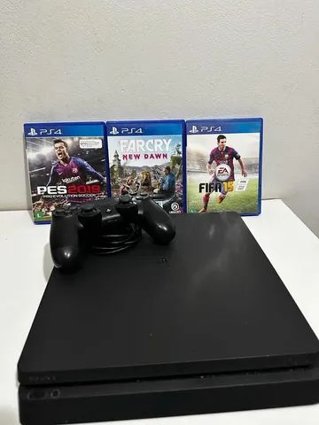 Playstation 4 Slim com 3 jogos grátis - Videogames - Menino Jesus, Santa  Maria 1244029153