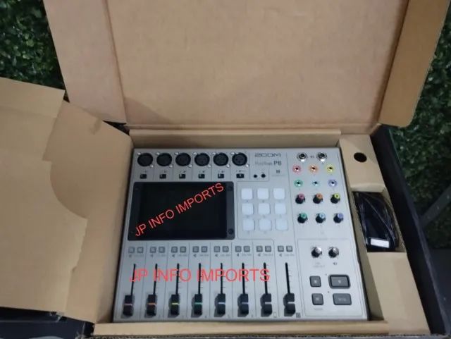 mesa som Gravador de Podcast Portatil Zoom Podtrak P8  - Foto 2