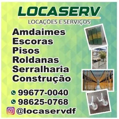 Alugo andaimes, escoras, pisos, roldanas e escadas - Foto 4