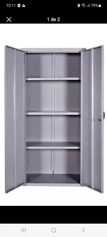 Armários de aço PA 1,50 cm PA 1,70 cm PA 0,90  cm.( só novos )Leia Bem a Descrição  - Foto 2