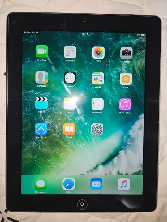 Ipad 4 tela de retina 64gb Wi-Fi + chip 3G
