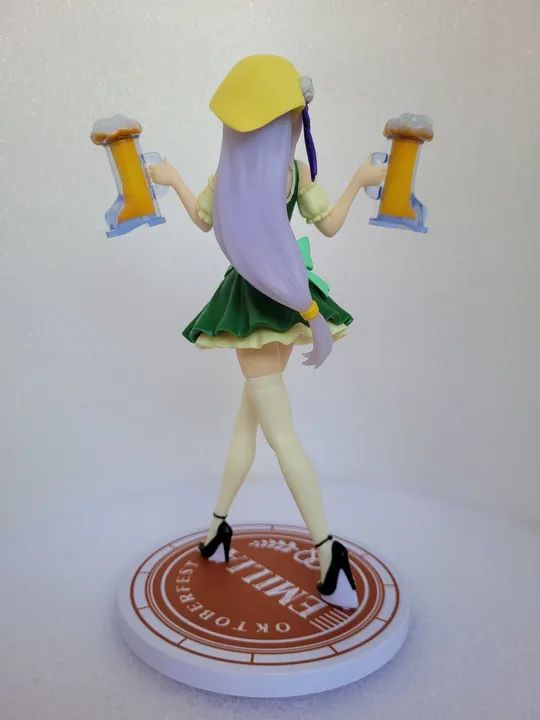 Emilia Oktoberfest Re-zero Sega Original Japonês Perfeito estado - Foto 4