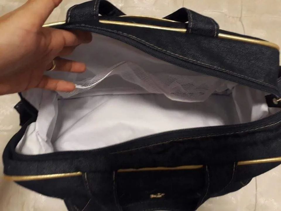 Bolsa Maternidade Jeans Classic for Baby  - Foto 2